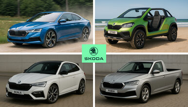 Octavia Coupe či Fabia Pickup, znáte tyto modely Škoda?