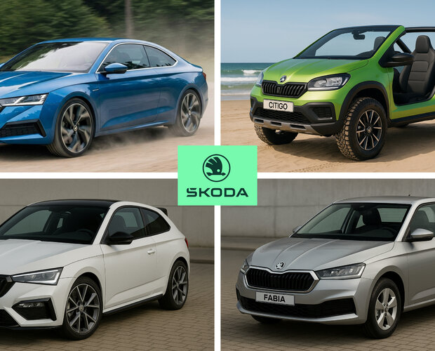 Octavia Coupe či Fabia Pickup, znáte tyto modely Škoda?
