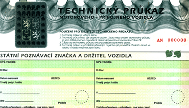 Velký technický průkaz vozidel v roce 2024 skončí