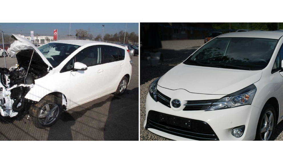 Toyota Verso: 1 totálka, 4 poškození, škody celkem 832 145 Kč