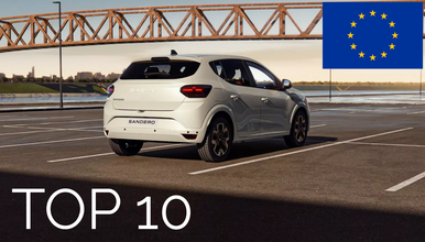 TOP 10 - Nejprodávanější auta Evropy v roce 2025