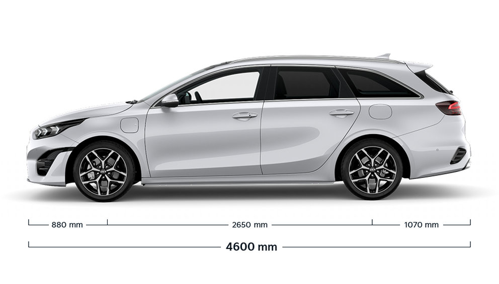 Objem kufru - Kia Ceed