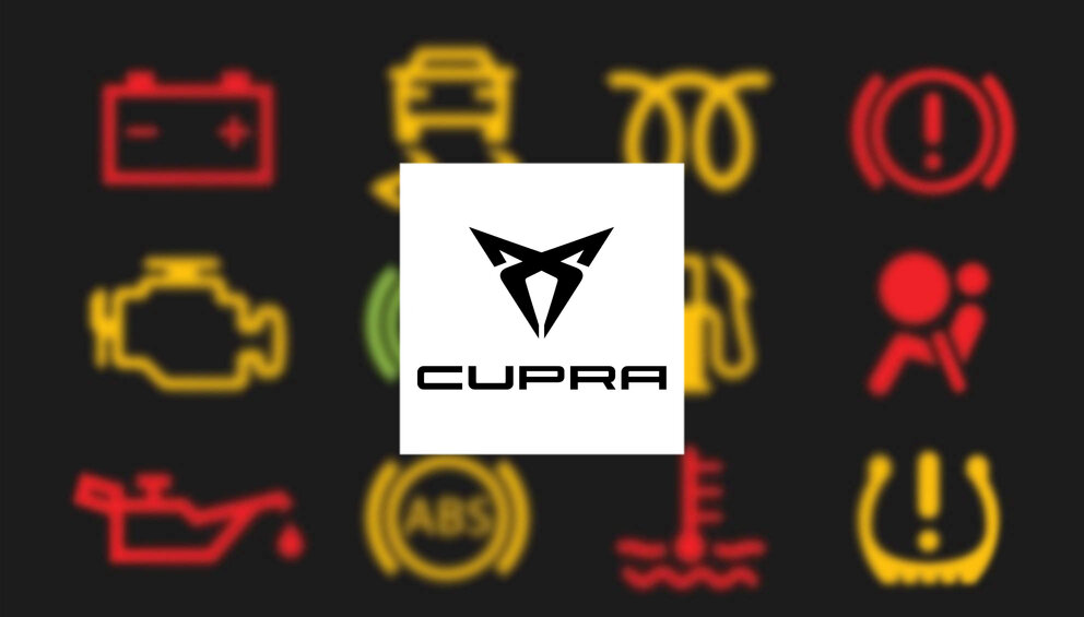 Kontrolky v autě Cupra