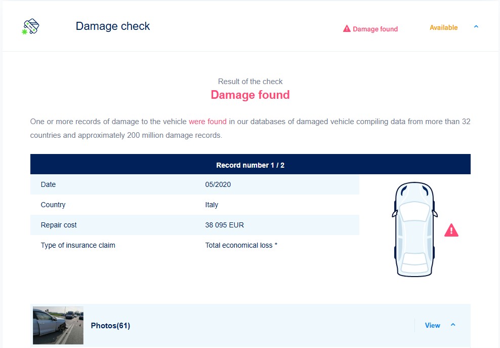 VIN_check_Italy_Damage_Cebia