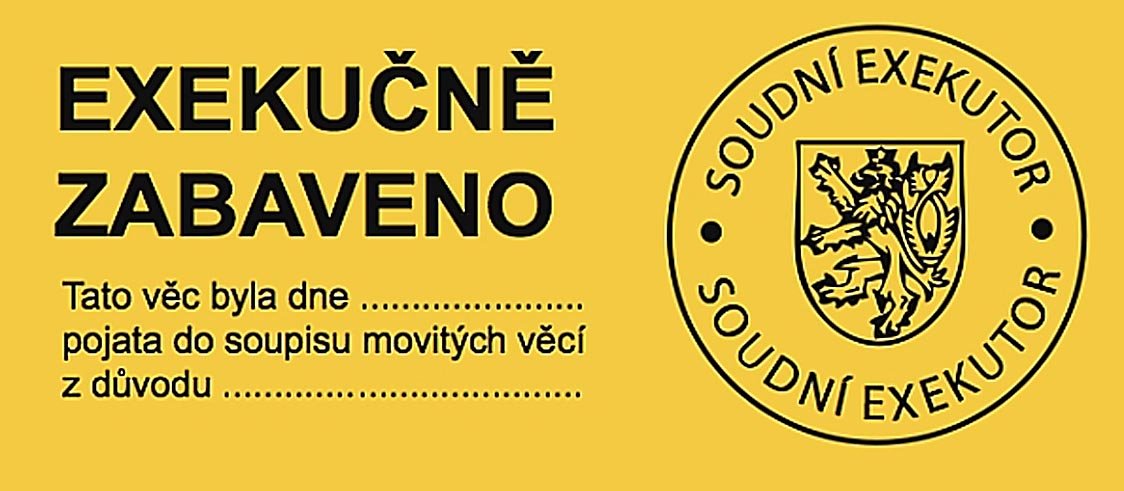 Exekucne zabaveno