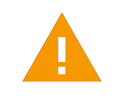 Oranžový trojúhelník-svg